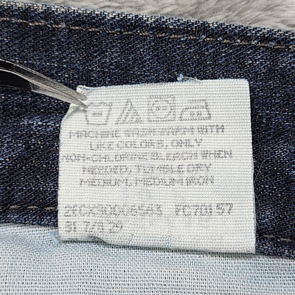 Vintage Lee Jeans Womens 10P PETITE Blue Dark Wash High Rise Tapered Mom‎ Casual - Picture 7 of 12